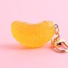 Pendant Cartoon Handbag Pendant Car Decoration Simulation Fruit Key Chain Orange Keychain Keyring