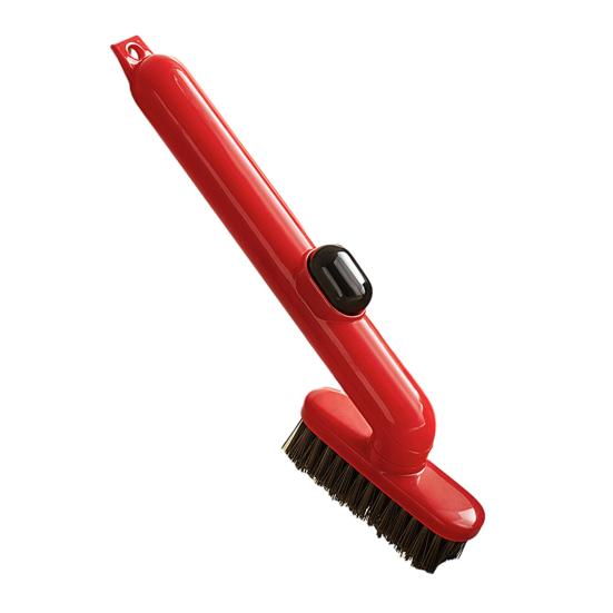 Щетка для чистки щелей с эргономичной ручкой 360-градусная вращающаяся головка Ручной очиститель щелей Кухонный инструмент для чистки ванной комнаты