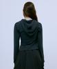 Cut Out Slim Hoodie (Gray)