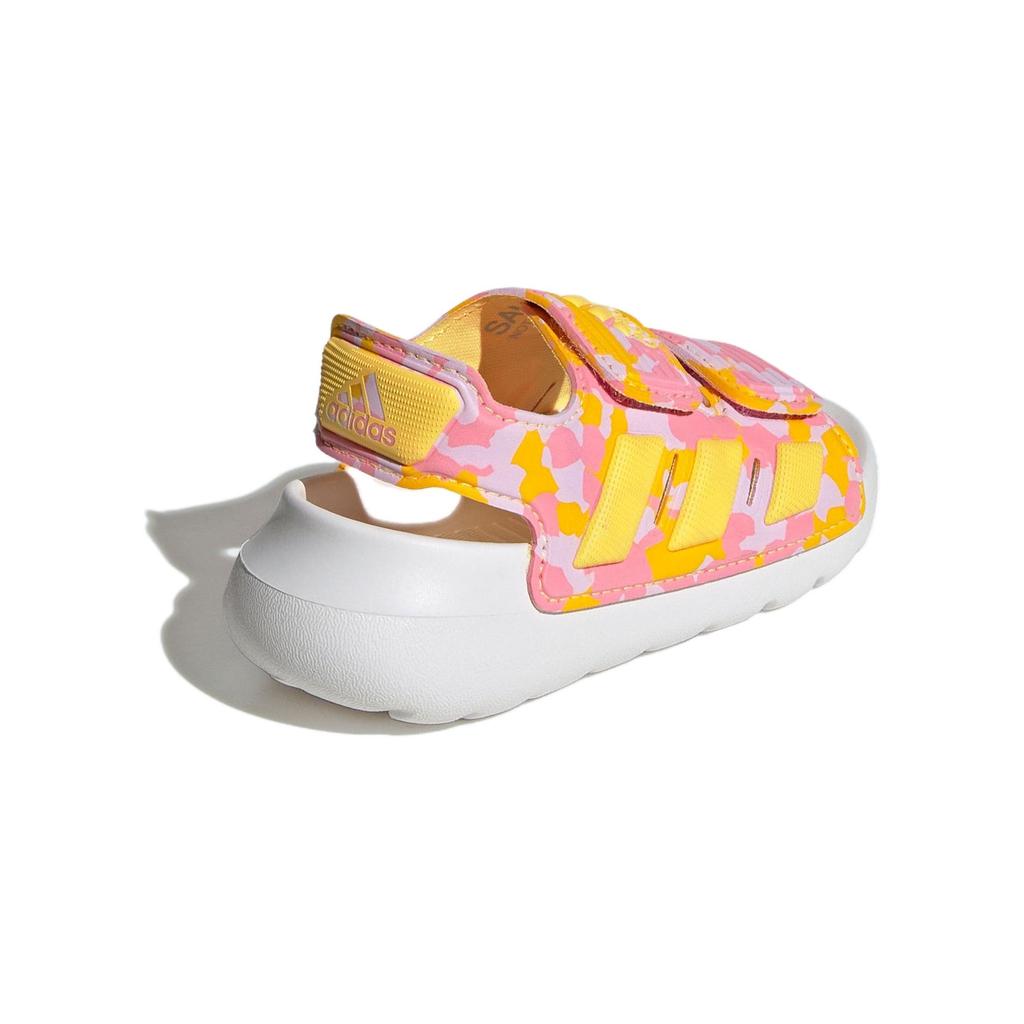 Adidas Altaswim 2.0 Comfortable Casual Non-Slip Durable Low-Top Walking Shoes Baby Shoes Yellow Pink White IE8273