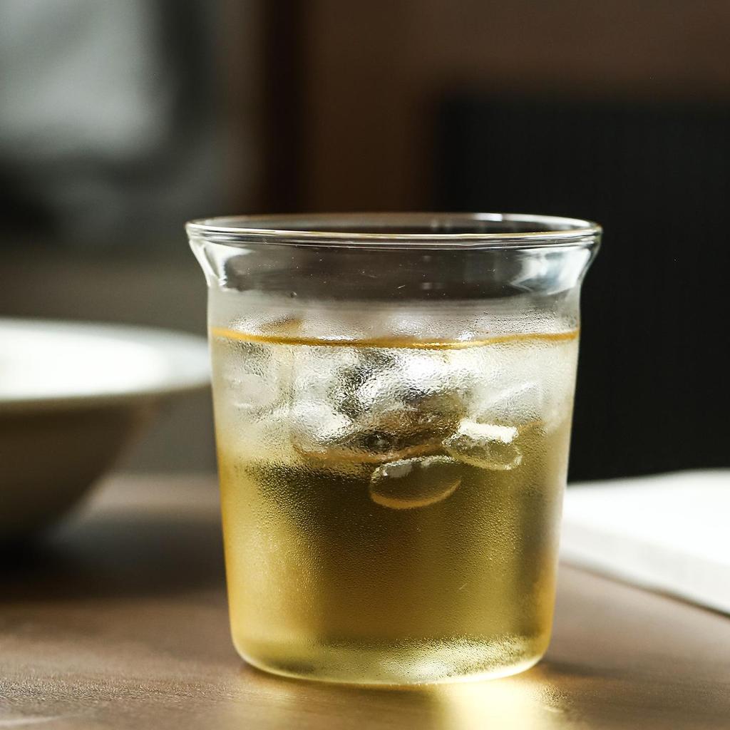 Hohe Borosilikatglas Anti-Spritz Kaffeebecher - Café-Stil für Kaltgetränke und den Heimgebrauch