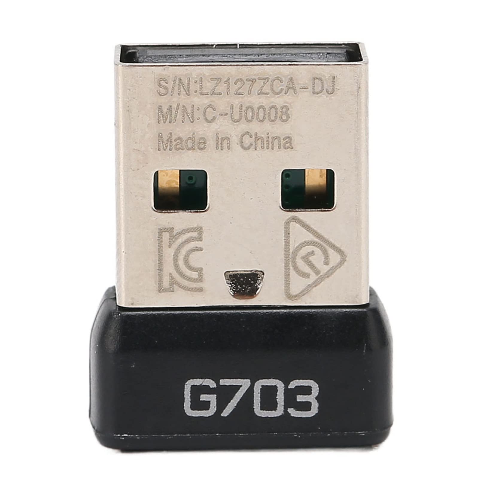 

Wireless Mouse Compatible with USB Plug Mouse Receiver G703 for Portable Mouse Adapter Small Mouse Receiver for Daily Office 2.4G Receiver,