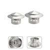 Stainless Steel Ultralight Chimney Rain Cap 75/110/160/200mm for Exterior Wall Roof Pipe Air Exhaust Vent Hood