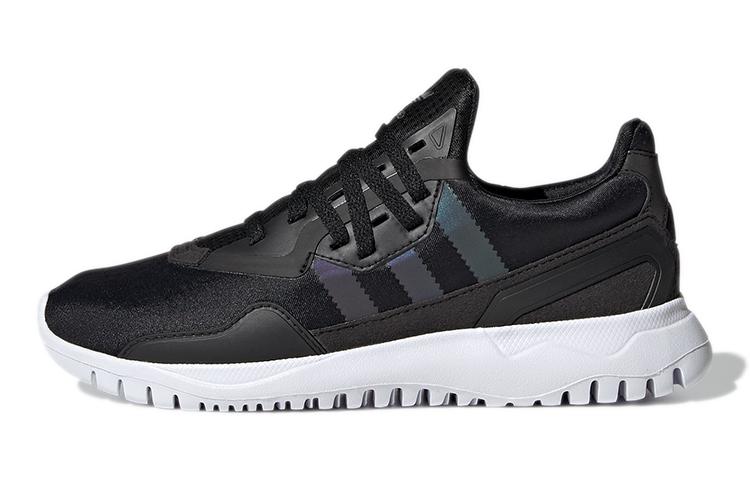 Adidas Originals Flex Collection J Abrasion Resistant Low top Kids  Running Shoes Night Sky GZ7017 36