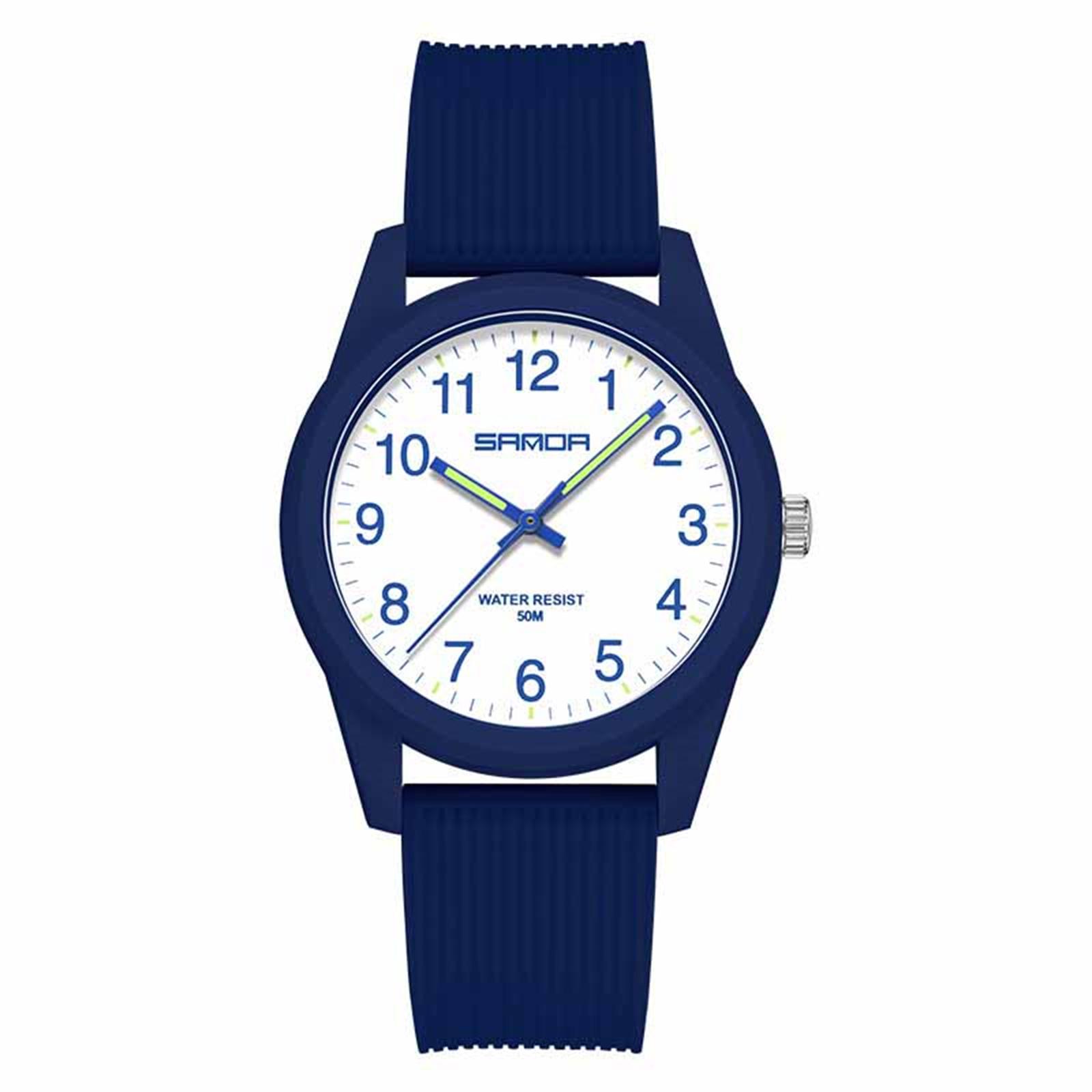 

Men s Luminous Running Alarm Clock Watch One Size