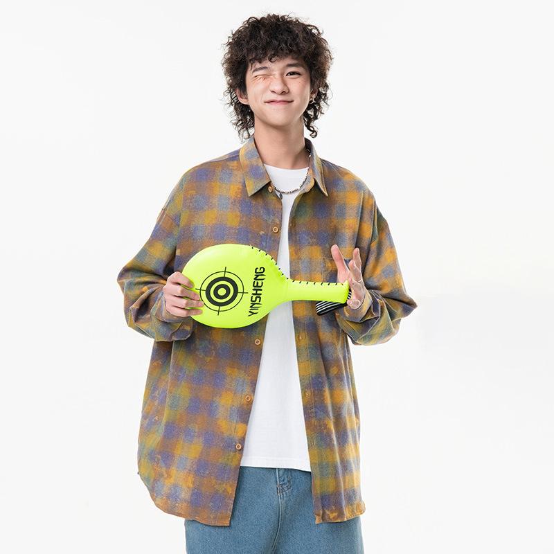 New Japanese Mid-length Shirts for Spring Wear New Men's Fashionable Casual Shirts