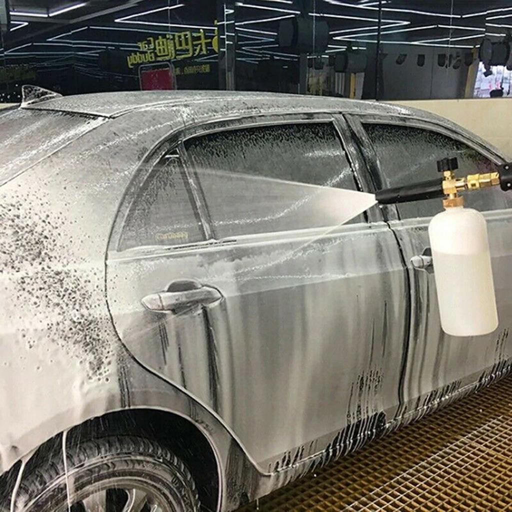 1 4 Inch Snow Foam Washer Sprayer Car Wash Soap Lance Spray Pressure Jet Bottle