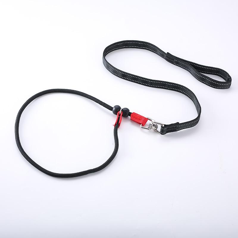 Professional Dog Training Choking Rope Training Dog Leash Medium and Large Dog P Rope Tighten The Explosion Proof Dog Leash