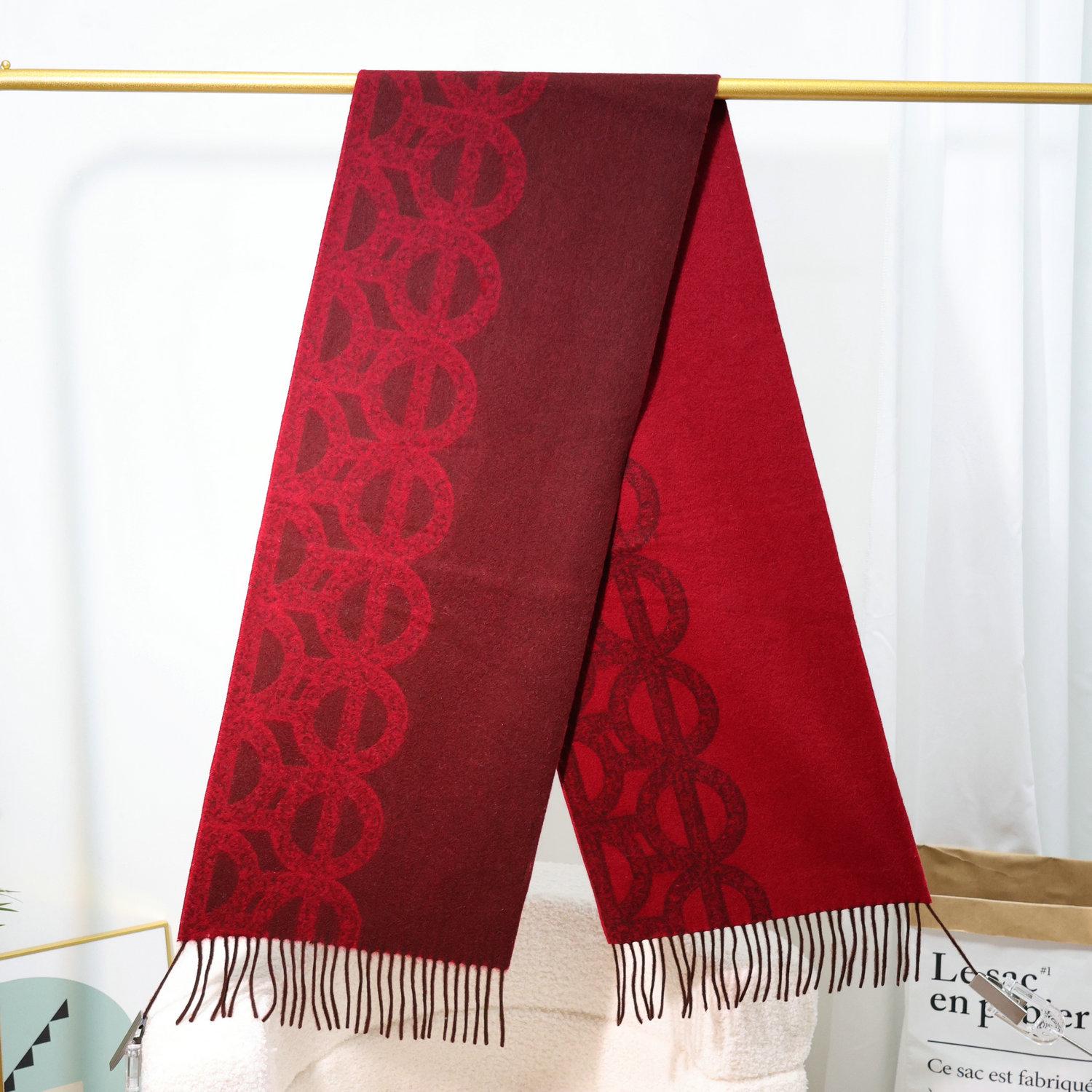 

2025 A/W Merino Wool Double-Sided Scarf: High-End, Stylish, Versatile, Thick, Warm Neck Warmer Above 175cm