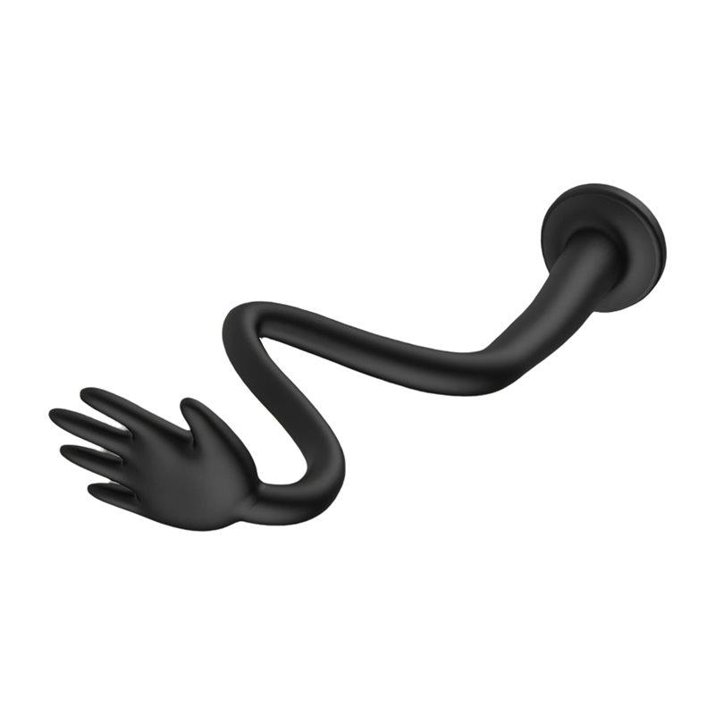 

A65T-Flexible Silicone Washer & Dryer Door Prop Bendable Sturdy Stopper For Fresh & Odor,Washer Dryer Accessory White чёрный