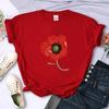 2026 Newest Flower For Women's Luxury High Quality Summer Print T-shirt Casual Extra Large Y2k Personalized Sleeves O-Neck