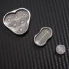 Triangle Fidget Slider Stress Anxiety Relief Portable Kids Teens Adults Magnetic Metal Fingertip Slider Pocket EDC Slider Sensory Toy