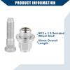 UXCELL M12-1.5 Wheel Stud Bolt Nuts Sets for Jaguar f-Type 2013-2019 for Jaguar S-Type 1999-2009 for Jaguar X No.C2C35294010