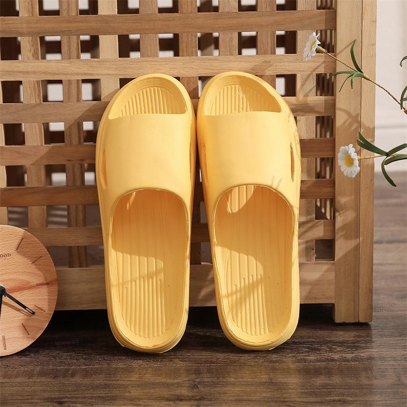 Cool Slippers Women's Summer Home Non-slip Bathroom Bath Couple Eva Deodorant Soft Bottom Stepping On Shit Feeling Women's Slippers