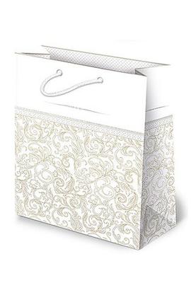 Bag Peacock T-10L Set 5 Decorative White Peacock