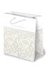Bag Peacock T-10L Set 5 Decorative White Peacock