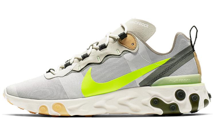Nike React Element 55 Spruce Volt BQ6166-009 35.5