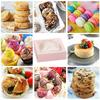 8pcs White Gift Boxes Treat Boxes with Window Kraft Paper Gift Wrap Boxes for Holiday Gatherings Birthday Parties Weddings Mother's Day