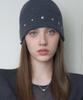 Jenadu Eddie Studded Beanie_Charcoal
