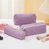 Korean Style Cute Corduroy Makeup Bag and Large Capacity Pencil Case for Girls