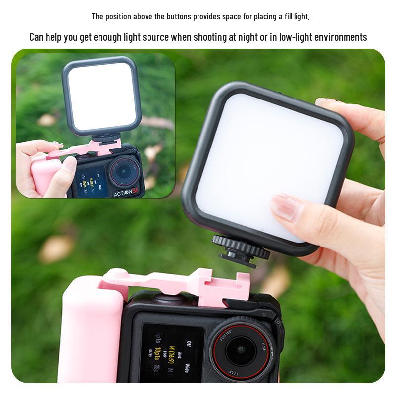 DJI OSMO Action Magnetic Quick Release Mount for Action5/4/3 & SLR, Multicolor Handle