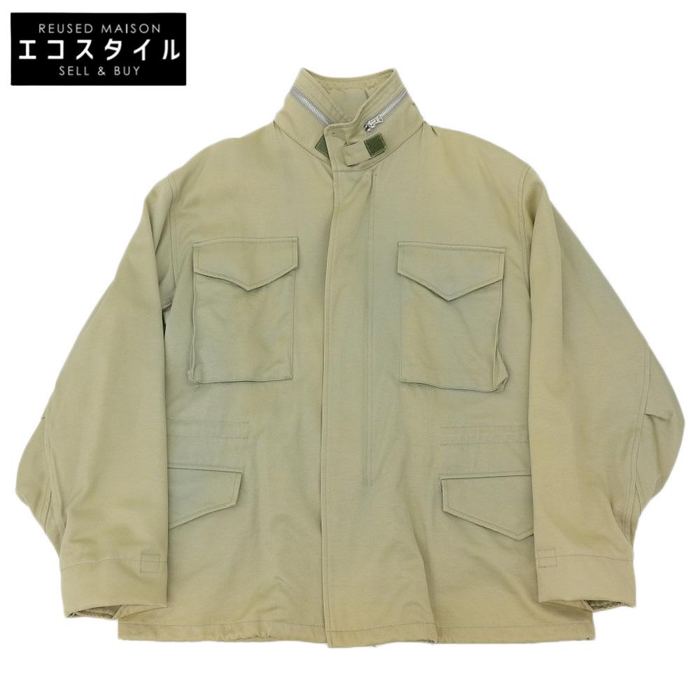 

BEAMS Куртка M-65 из сатина с полыми нитями, мужская, хаки, M, куртка M, хаки, б/у