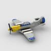 WW2 Military Battle Mini Plane US P-51 Mustang Aircraft Rescue Vehicle Copter France Army Set Building Blocks Toys World War II