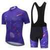 Men Women Cycling Jersey Shorts Set Quick Dry Breathable Mountain Bike Outfit Season