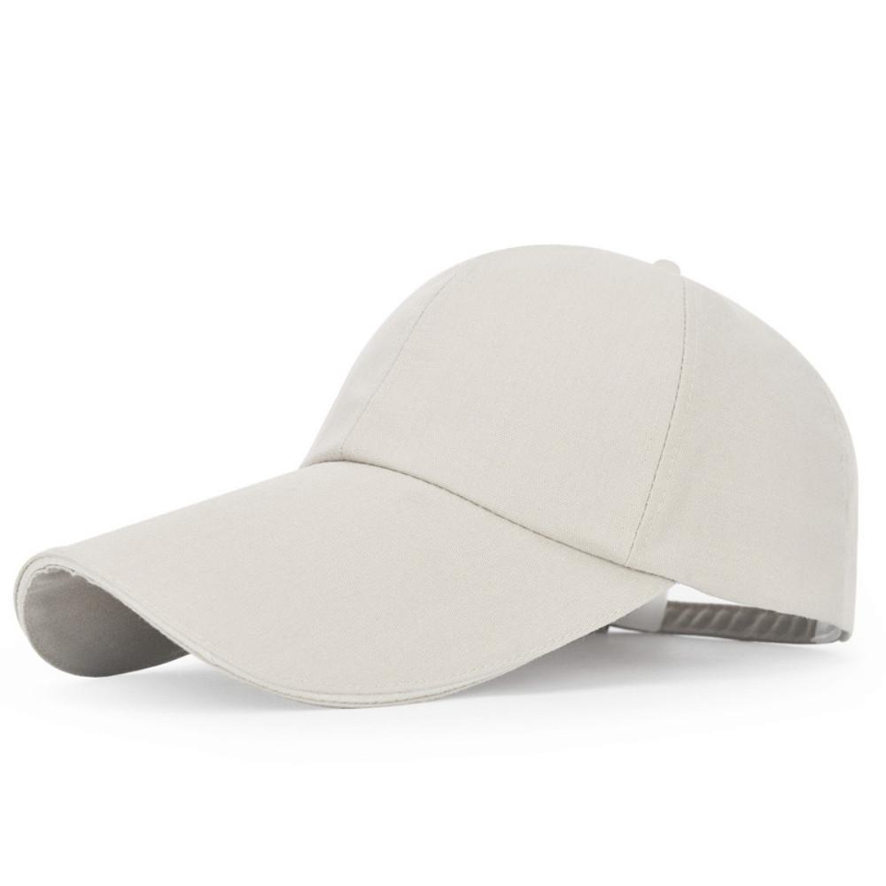 Summer Hip-hop Sunshade Baseball Cap Women Men Street Sun Protection Hat with Extended Brim