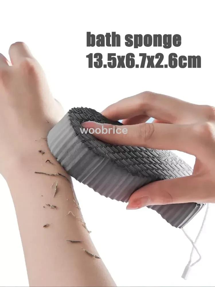 Silicone Rub Back Brush Bathroom Non-slip Wash Foot Pad Massage Shower Mat with Sucker Bath Massage Foot Exfoliating Brush Pad