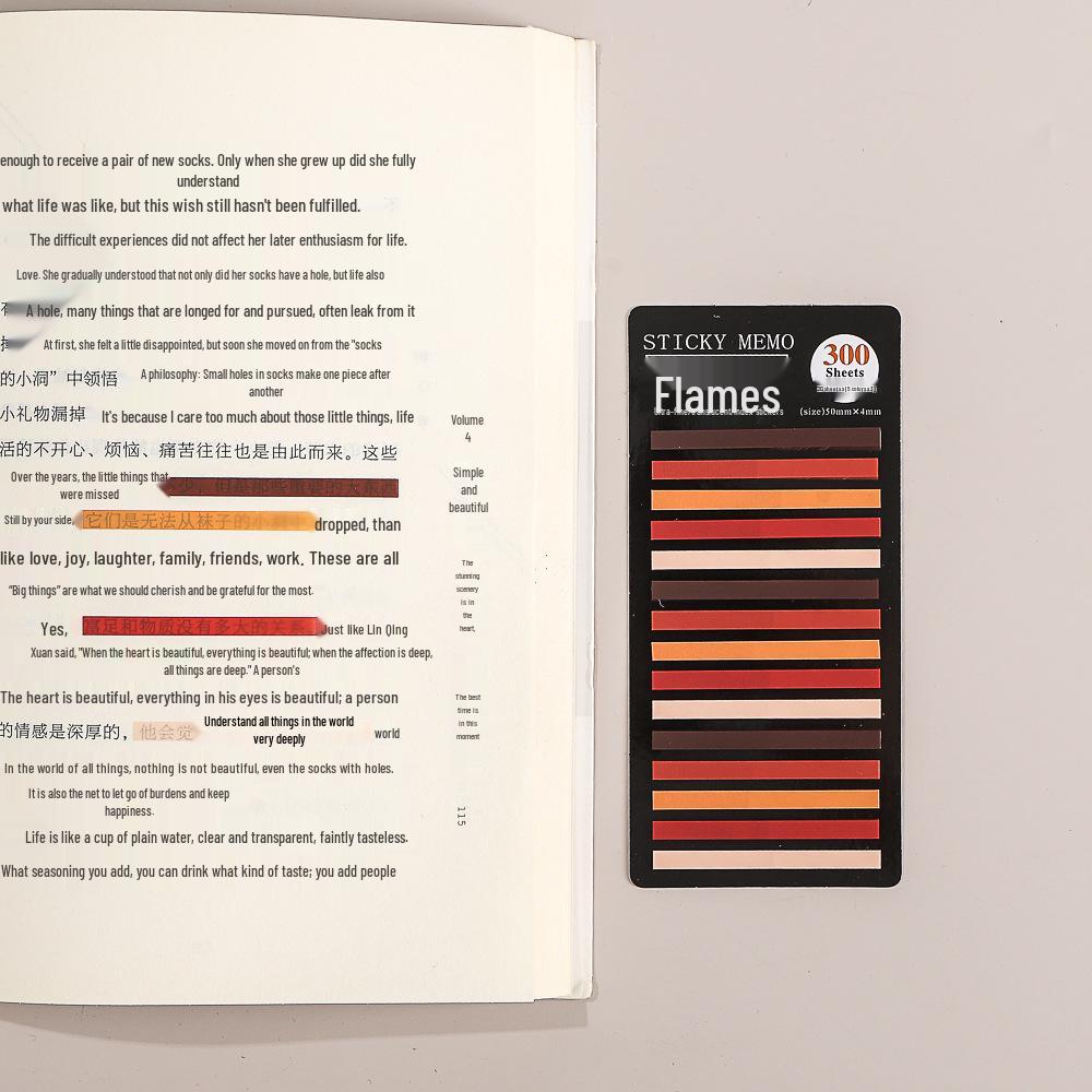 

Waterproof Transparent PET Index Sticky Notes – Colorful & Extra Fine for Classification and Marking