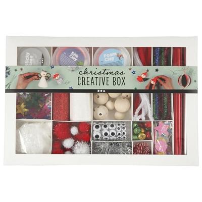Creative Kit for Children's Crafts - Christmas - White - From 3 Years Old