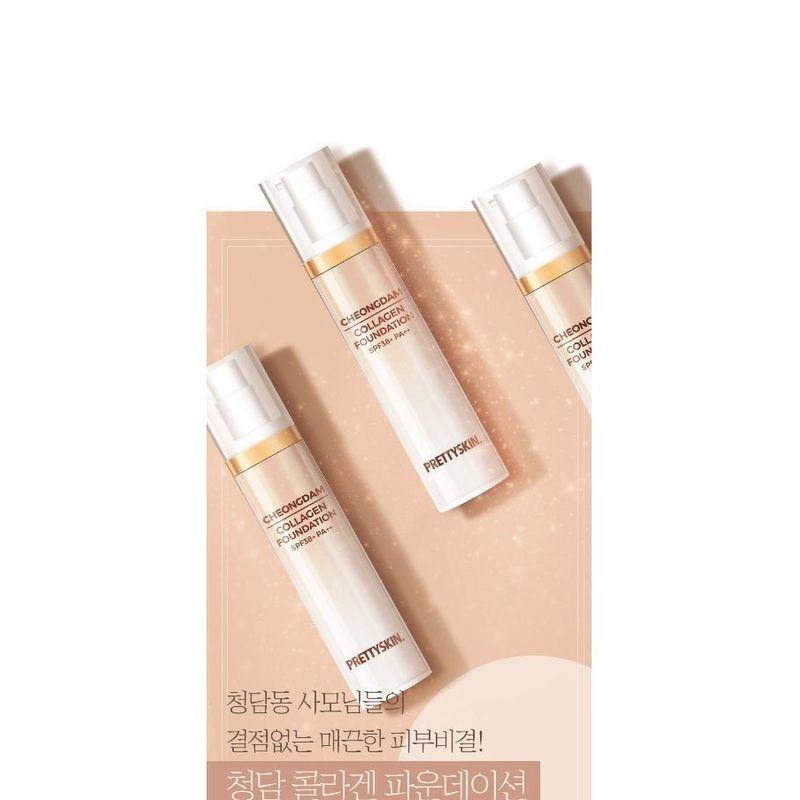 Schöne Haut - Cheongdam Kollagen Foundation - 3 Farben