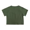 Children's Clothing Short Sleeved T-shirt Summer Children's Solid Color Bat Sleeve T-shirt Boys and Girls Round Neck Loose Top