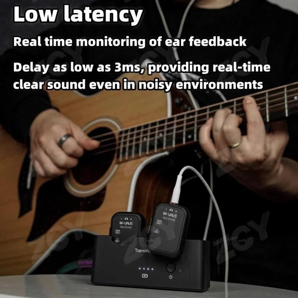 M-WAVE WP-12 Wireless Monitoring System For Headphones 24 GHz System With 1 Transmitter And 2 Receivers
