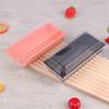 10Pcs Black Pink Fruit Cut Packing Box With Transparent Lids Sushi Box Disposable Takeaway Box Cake Bread Takeout Packing Boxes