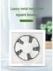 Jinling Louvered Exhaust Fan - 10-inch Kitchen, 8-inch Square, 6-inch Bathroom, 12-inch Options with Free Shipping