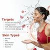The Skin Story Beetroot & Pomegranate Face Wash | Sulfate-Free & Paraben-Free | Facial Cleanser | Foaming Facewash for Glowing Skin | All Skin | 100ml