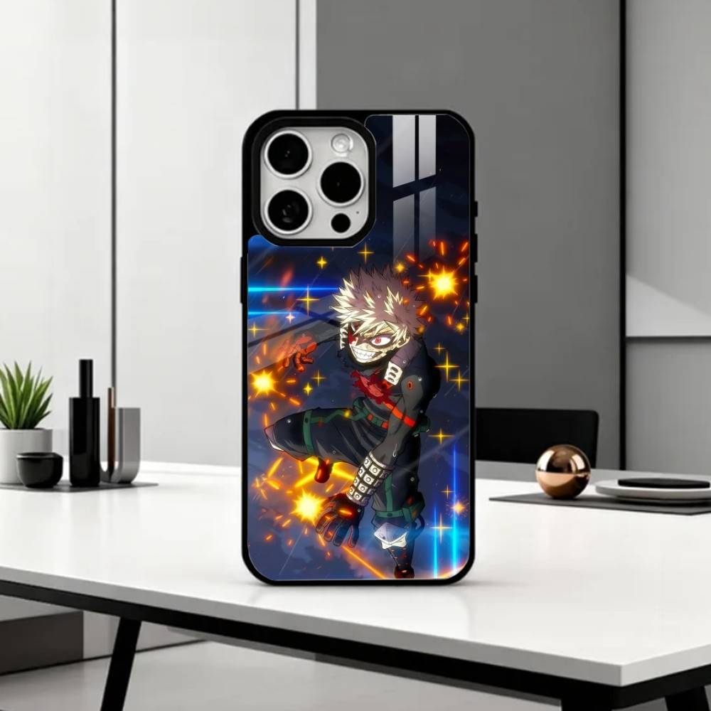 B-Bakugo My Hero Academia   Phone Case For iPhone17,16,15,14,13,12,11 Plus,Pro Max Magnetic For Magsafe Wireless Charging