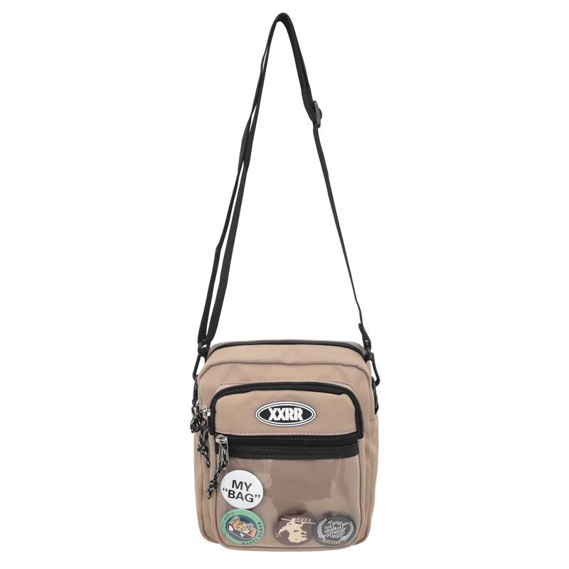 Korean Crossbody Shoulder Bags for Women Men Unisex Transparent Pocket Phone Bag