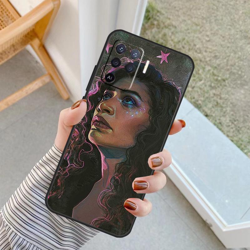 Euphoria Zendaya Hülle Für Oppo A60 A80 A40 A17 A57 A77 A74 A54 A94 A78 A98 A18 A38 A58 A96 A76 A16 A15 A5 Pro