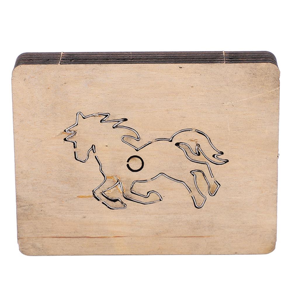 Bull Head Shape Leather Cutting Die Alloy Steel Craft Tool DIY Punch Cutter  For Leather Craft