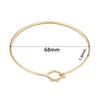 Trendiges Armband aus Edelstahl in Goldoptik – Armreif für Damen und Herren – ideal für Hochzeiten, Geburtstage, Partys, festliche Anlässe und als Geschenk.