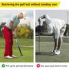 Quick Install Ball Grabber Picker 3-Prong Design Golf Ball Grabber Golf Pick Up Tool  For Seniors