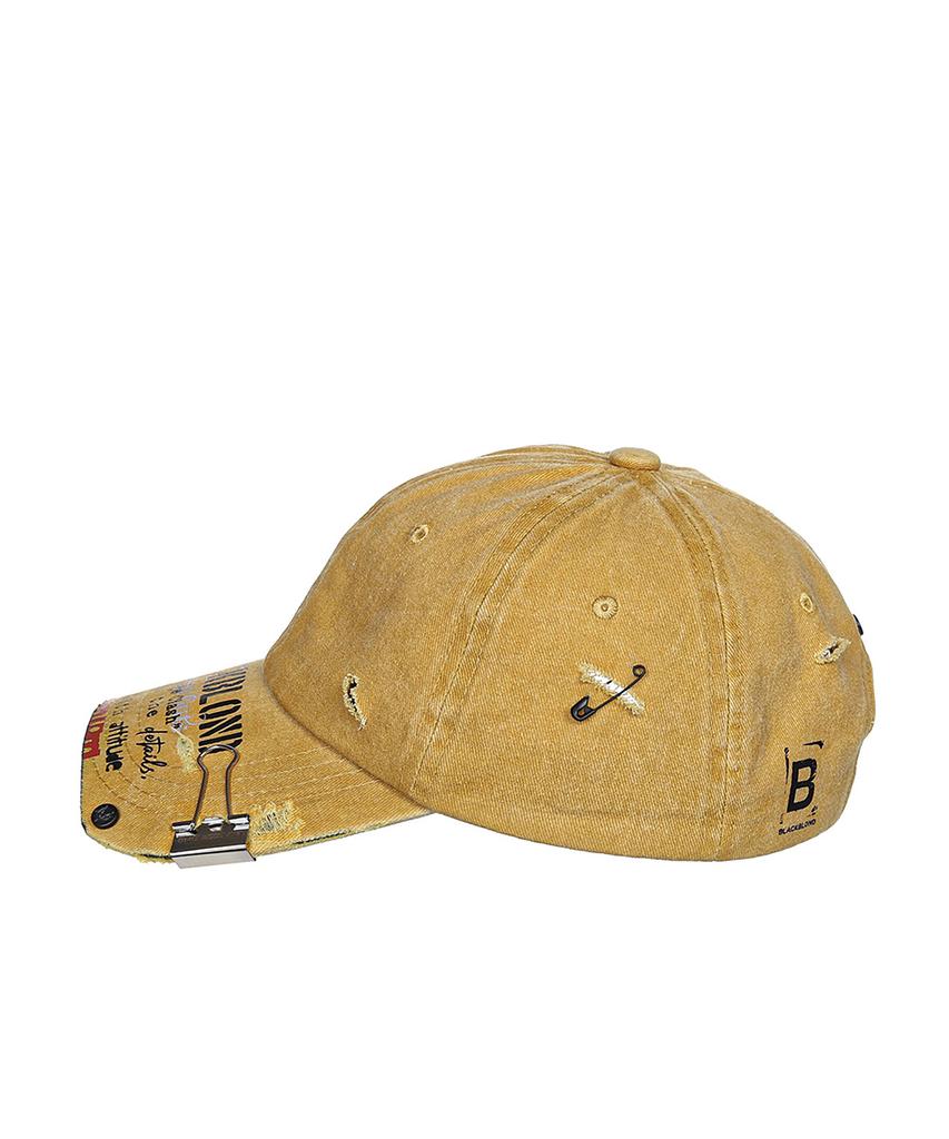 BLACKBLOND Vividi Ript Custom Vintage Clash Pigment Cap (Mustard)