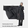 Qianrengang 2025 Women's Hooded Duck Down Jacket