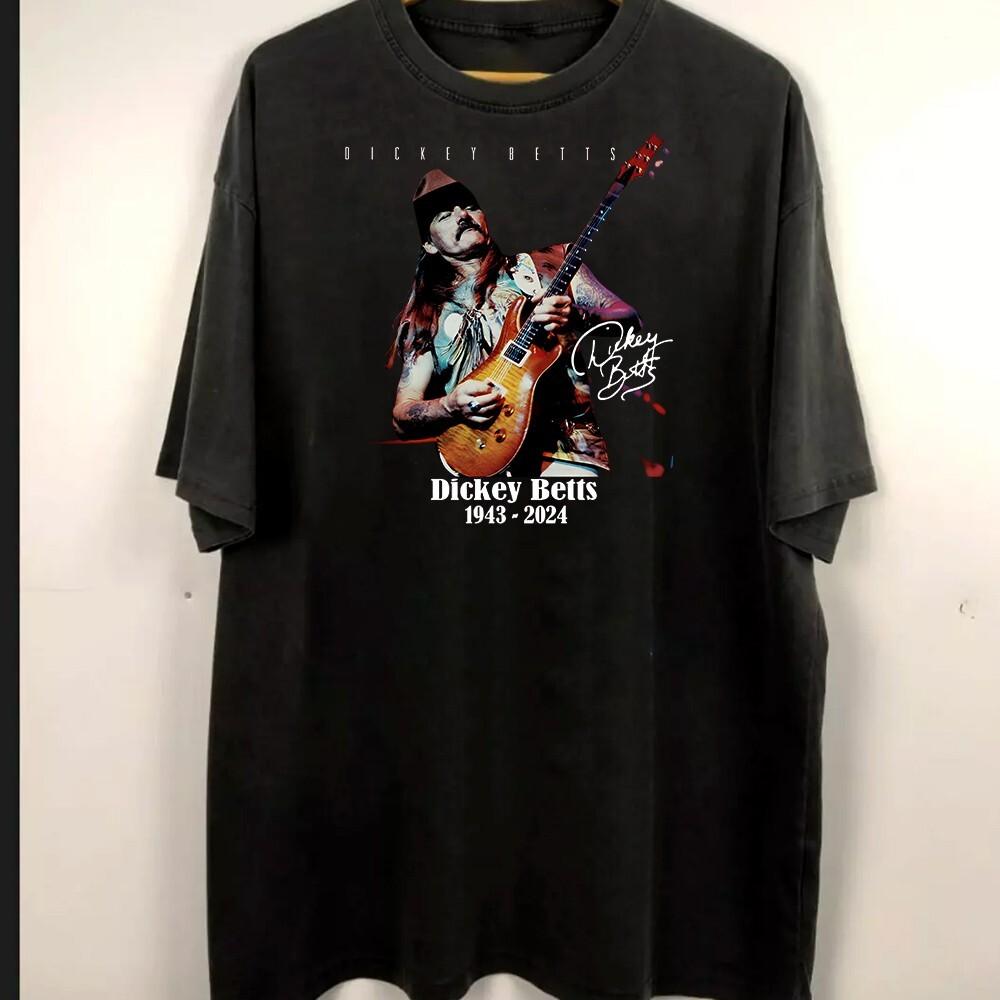 Vintage Dickey Betts Concert Unisex S-235XL Shirt 9D924 Unisex T-Shirt