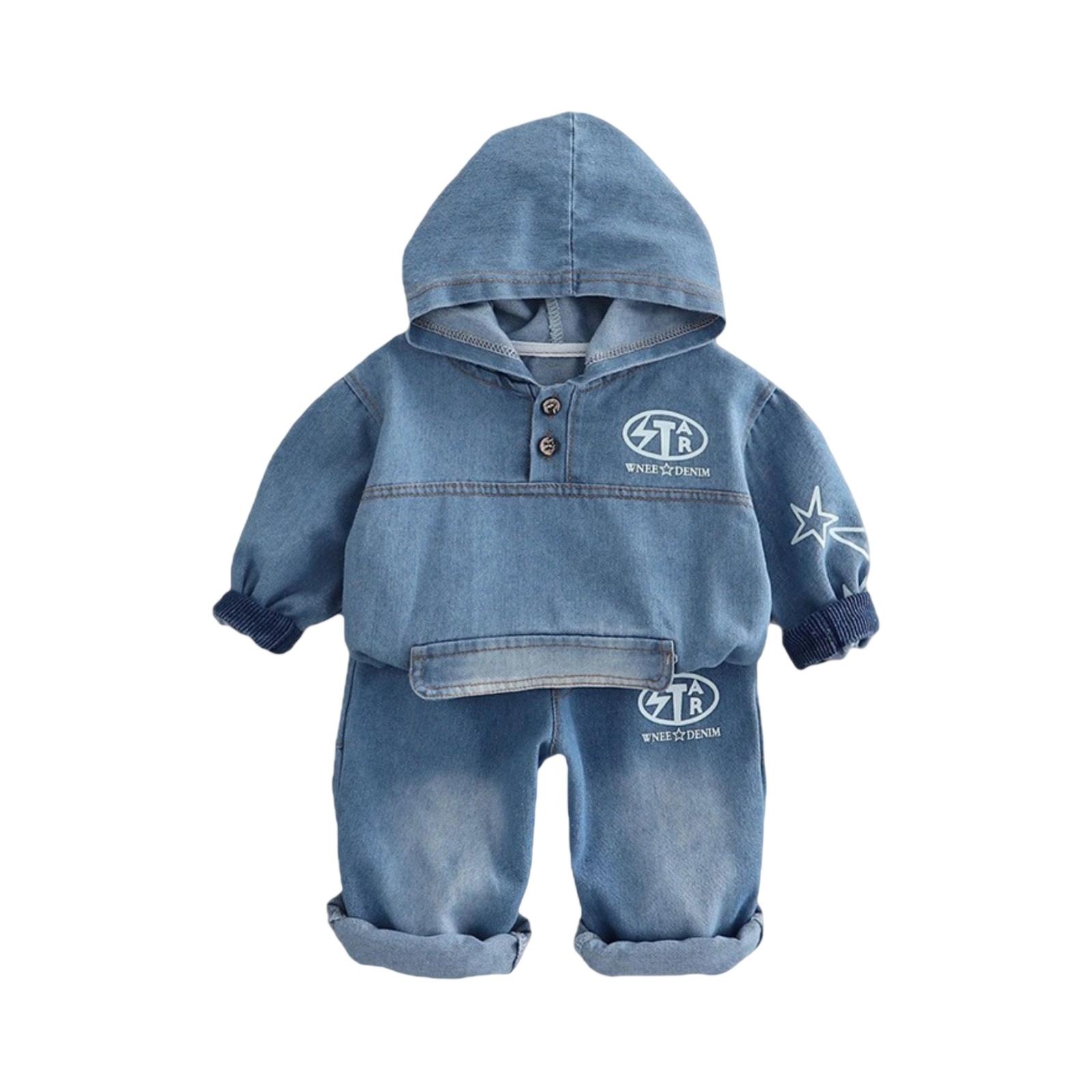 

Детский повседневный комплект с длинным рукавом, удобные наряды для повседневной носки 100