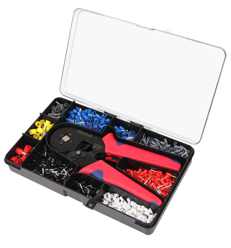European-Style Cold-Pressed Crimping Pliers Set for Electricians (HSC86-46)