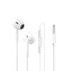 Wired Earphones with a 3.5mm 4-pole Jack, In-ear Type, Clear Call Quality with No Background Noise, Built-in Microphone, and Tangle-free Design.